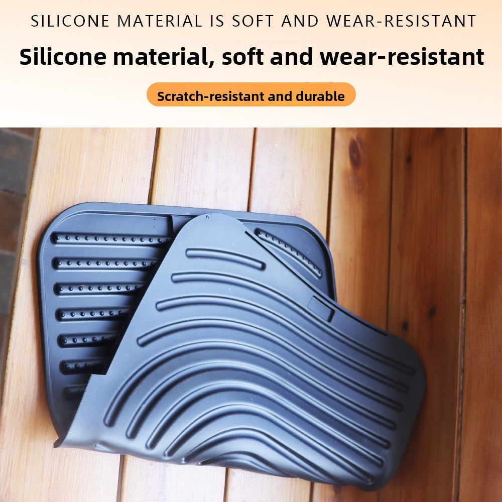 Silicone Cat Litter Mat Non-Slip Foldable