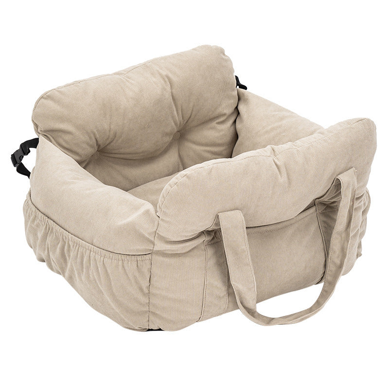 Car-Mounted Pet Bed for Dogs and Cats