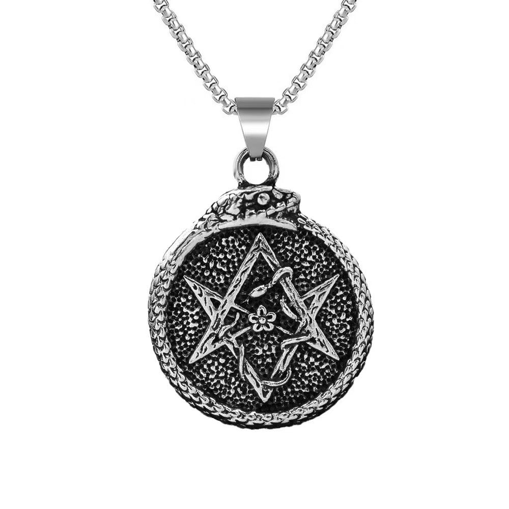 Retro Eagle Wing Alloy Necklace