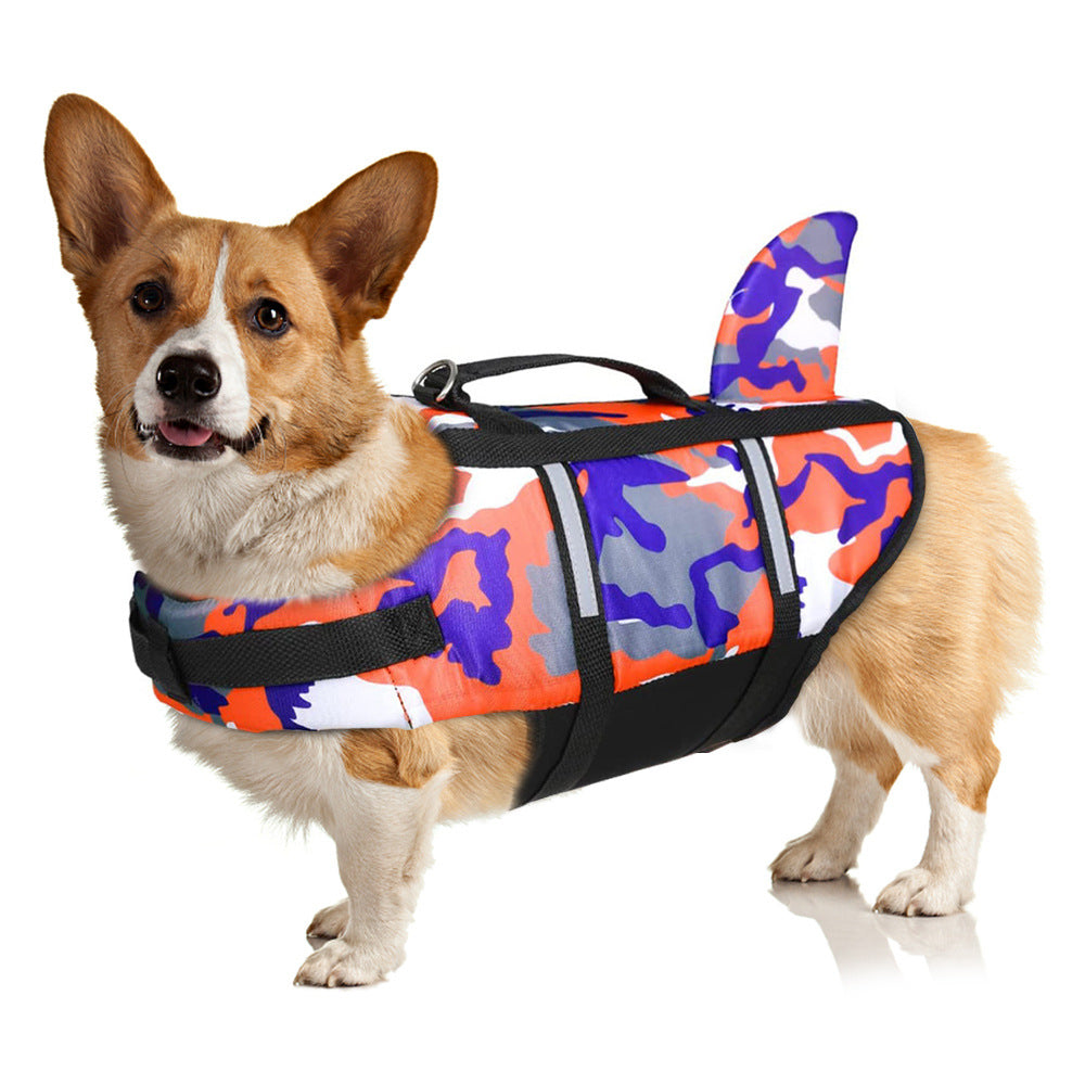 Adjustable Dog Swim Vest with Handle