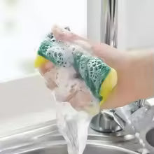Highly Absorbent Double-Sided Sponge Magic Cleaning Pot Rust Sponge Cleaning Brush Kitchen Cleaning Tool