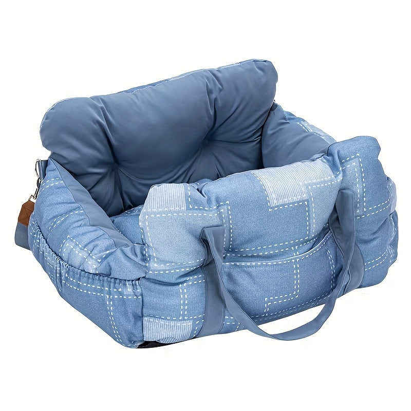Car-Mounted Pet Bed for Dogs and Cats