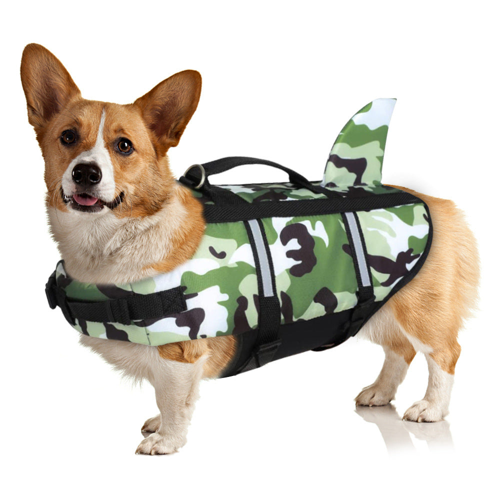 Adjustable Dog Swim Vest with Handle