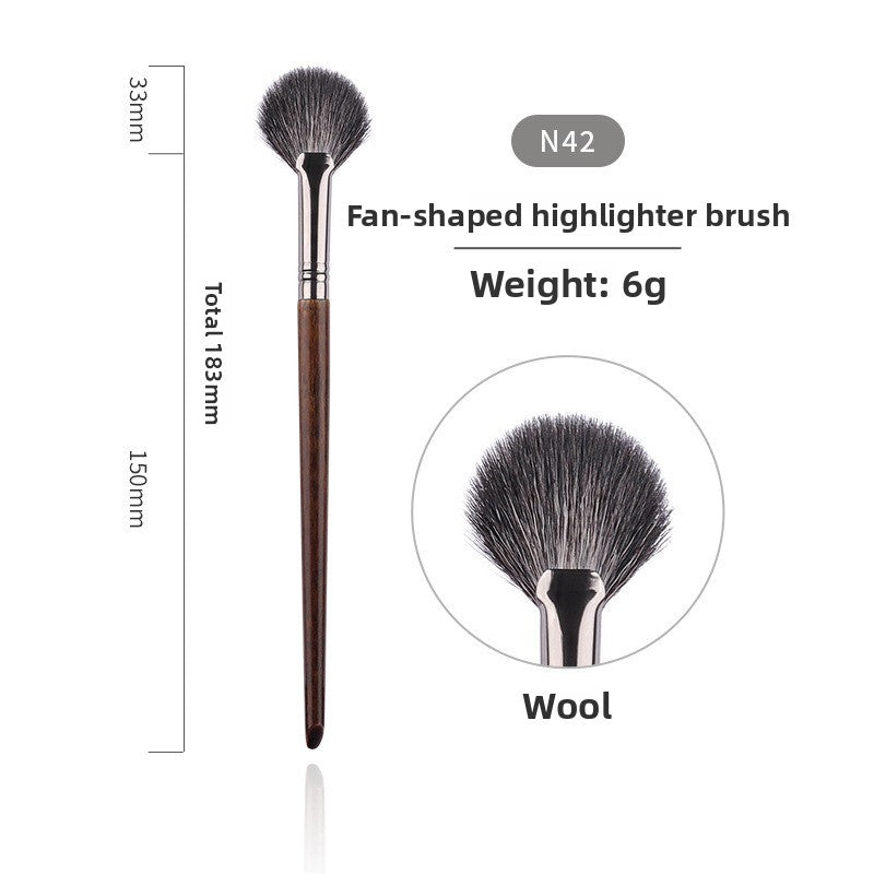 Professional Makeup Brush Set with Wood Handle