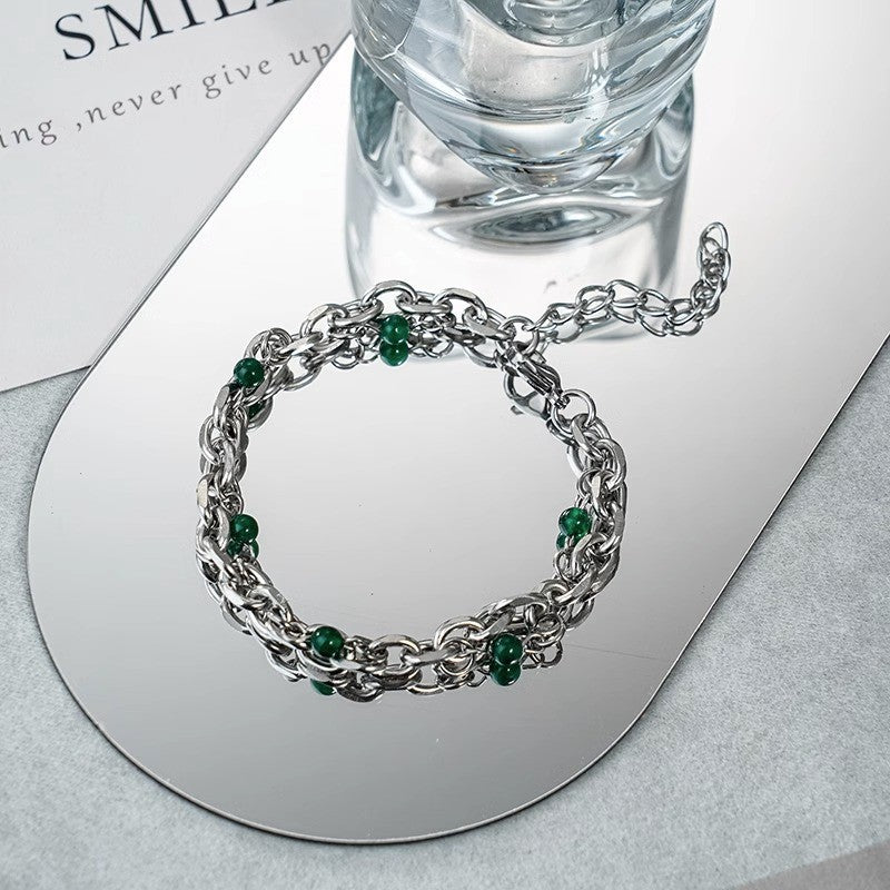 Fashion Titanium Steel Bracelet for Men and Women