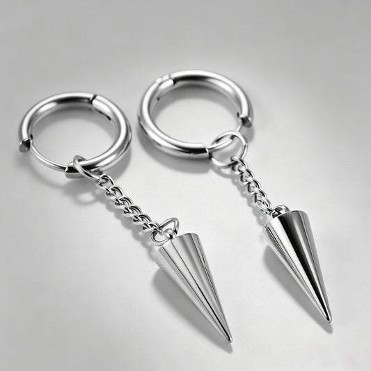 Pointed Tassel Earrings