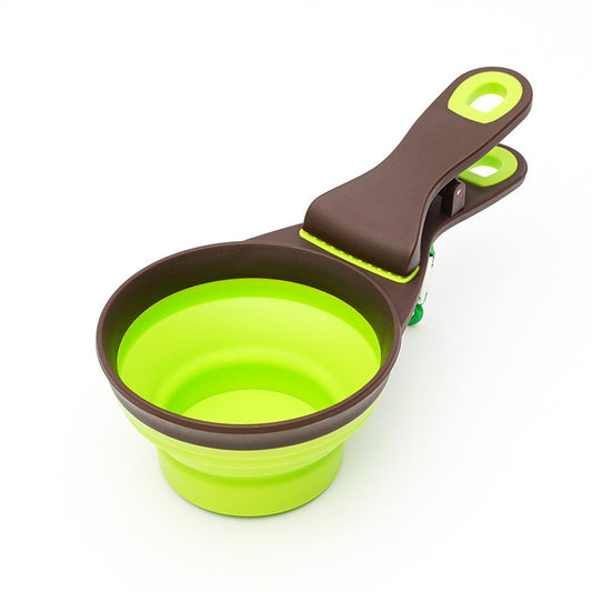 Foldable Silicone Pet Food Bowl