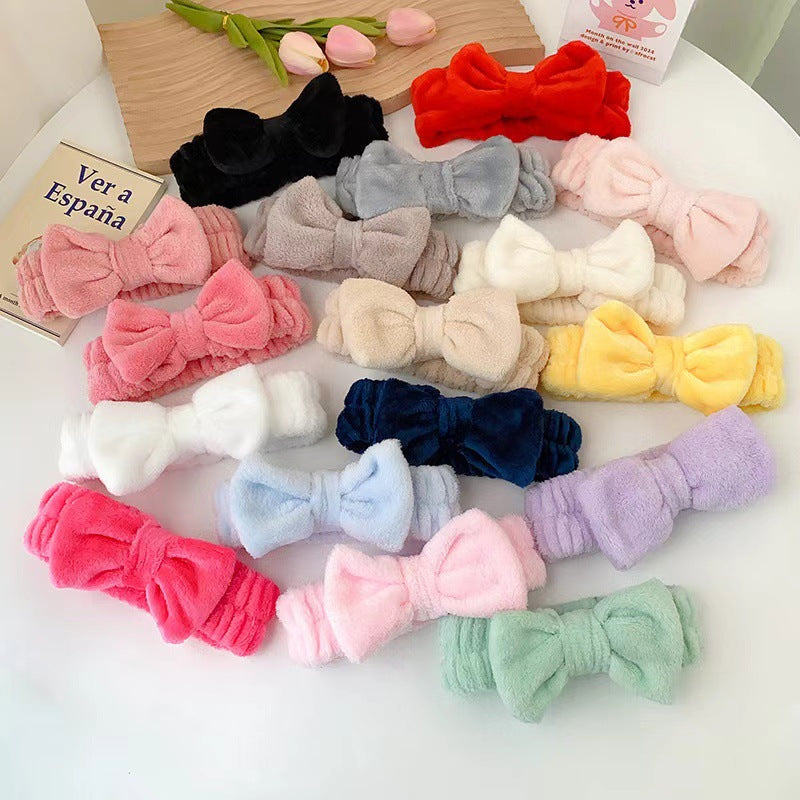 Coral Fleece Absorbent Hair Band