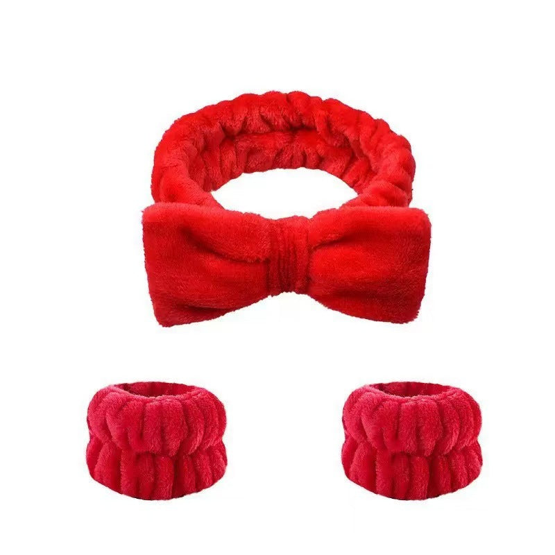 Coral Fleece Absorbent Hair Band