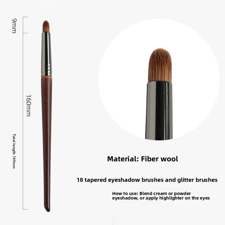 Professional Makeup Brush Set with Wood Handle