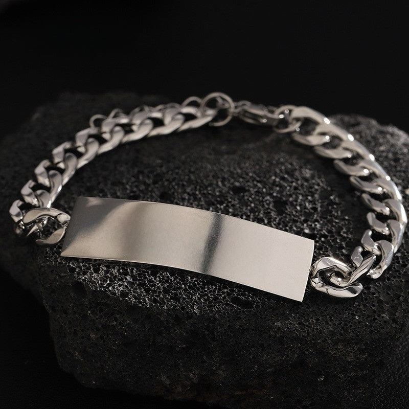 Fashion Titanium Steel Bracelet for Men and Women