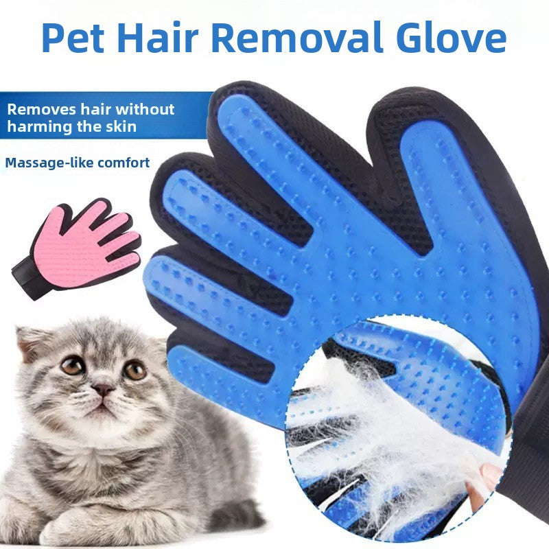 Pet Hair Removal Gloves Cat Grooming Tool for Dogs and Cats