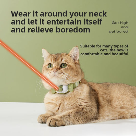 Automatic Infrared Cat Laser Collar Toy