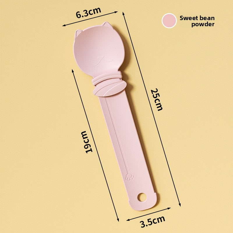 Pet Cat Treat Dispenser Meat Paste Scoop Tool