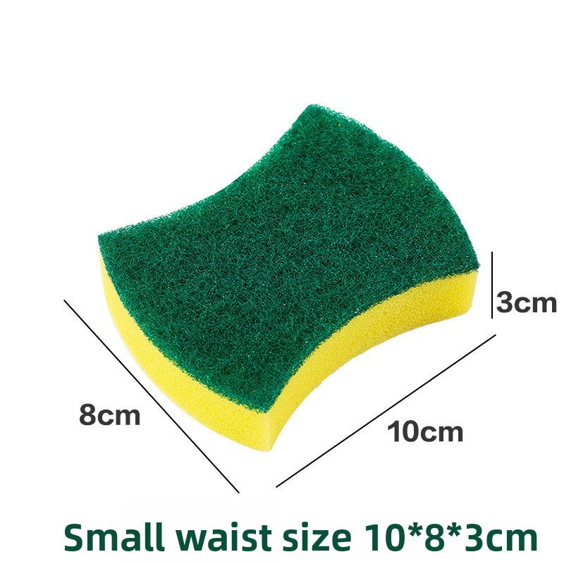 Dishwashing double-sided sponge