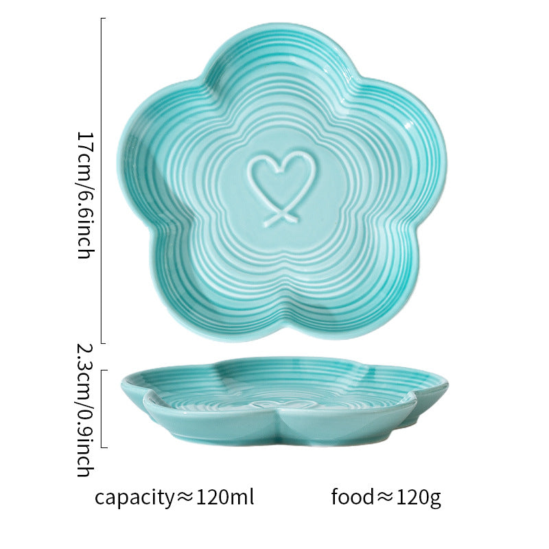 Ceramic Pet Bowl Cute Cat Snack Canned Plate High Foot Neck ProtectionBowl