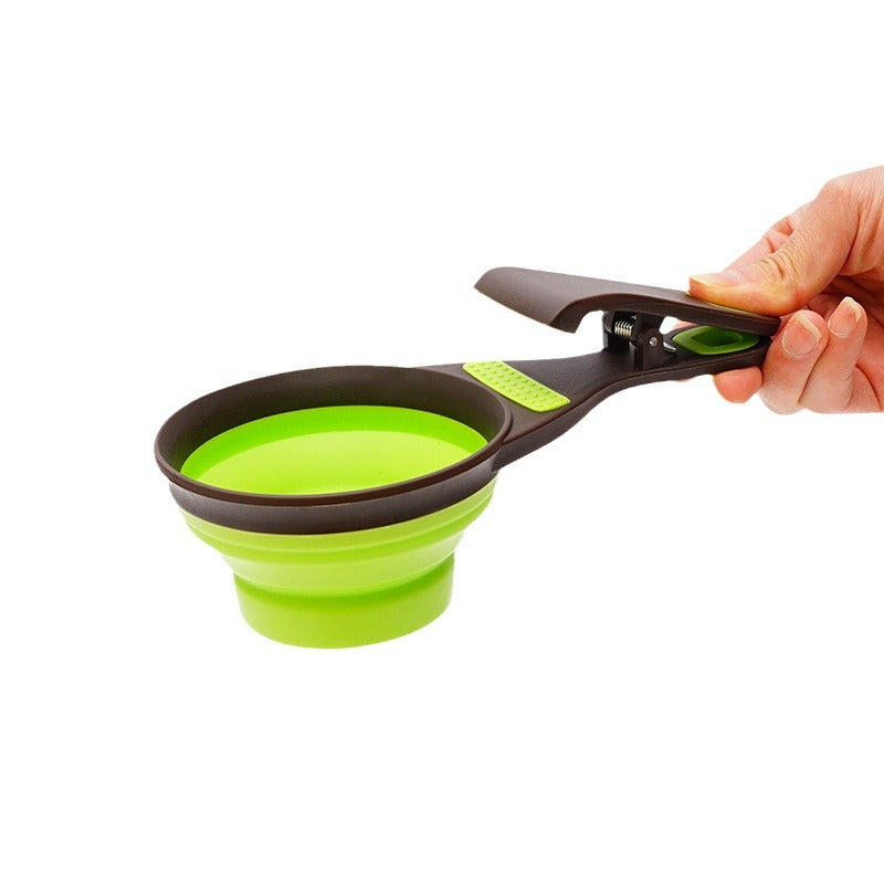 Foldable Silicone Pet Food Bowl
