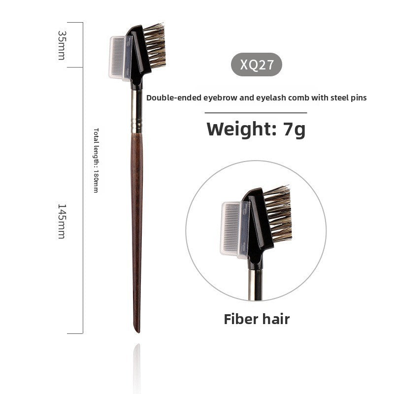 Professional Makeup Brush Set with Wood Handle