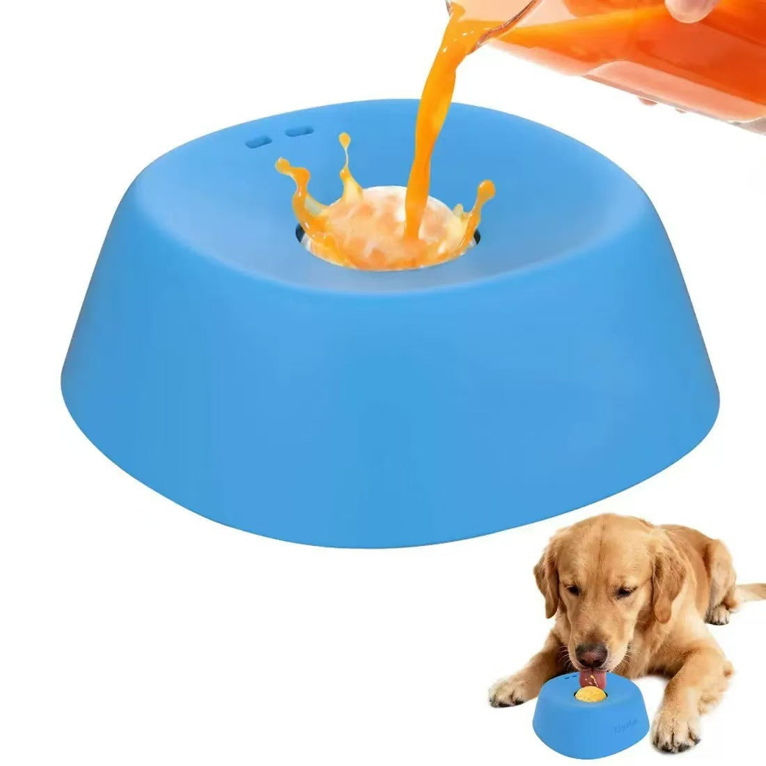 Slow Feeder Dog Bowl Non-Slip Pet Dish