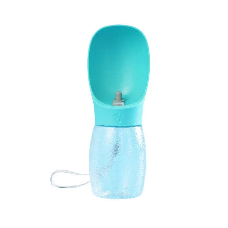 Portable water bottle for pets