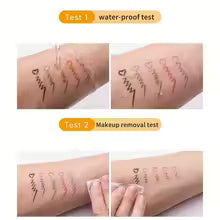 10PCS Waterproof Eyeliner Gel Pencil, Brown Eyelid Pen, Soft Easy Wearing High Pigmented Matte Finish Eyeliner Pen, Long Lasting