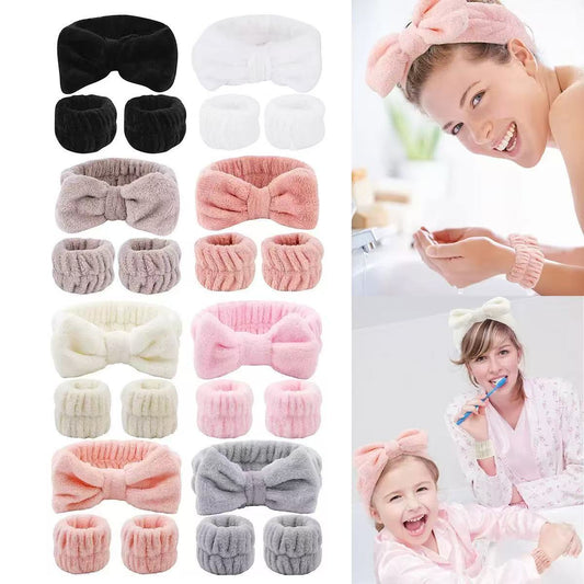 Coral Fleece Absorbent Hair Band