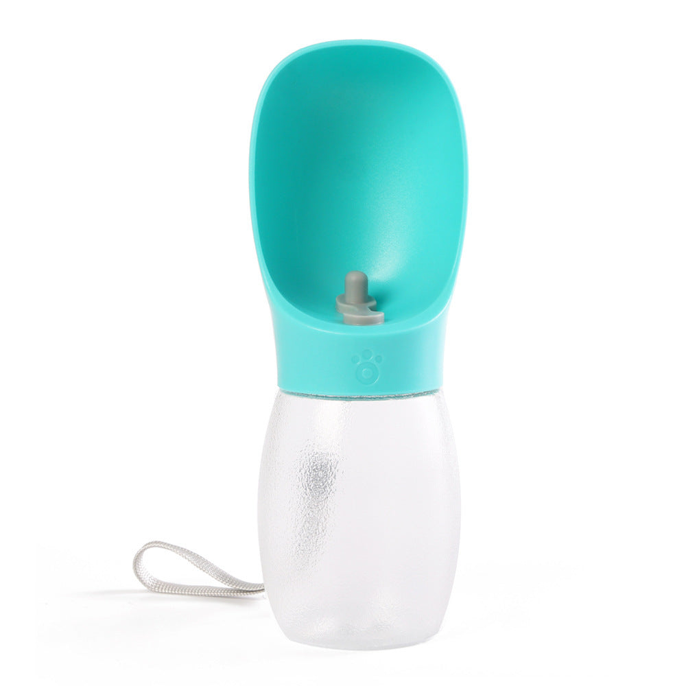 Portable water bottle for pets