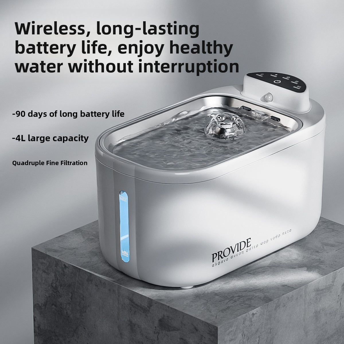 Automatic Pet Water Dispenser with Filtration