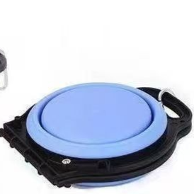 Portable Foldable Double Pet Bowl