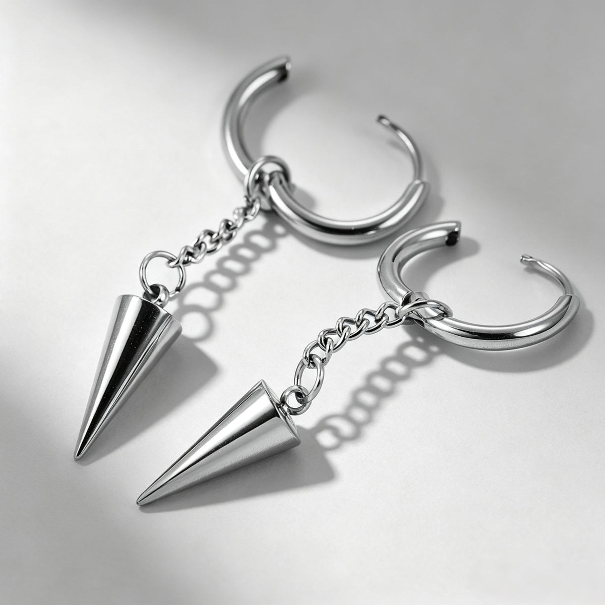 Pointed Tassel Earrings