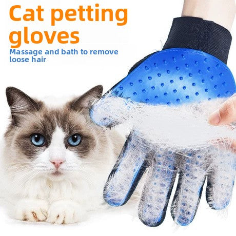 Pet Hair Removal Gloves Cat Grooming Tool for Dogs and Cats