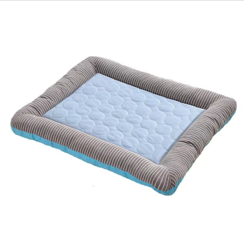 Pet Cooling Mat Ice Silk Bed