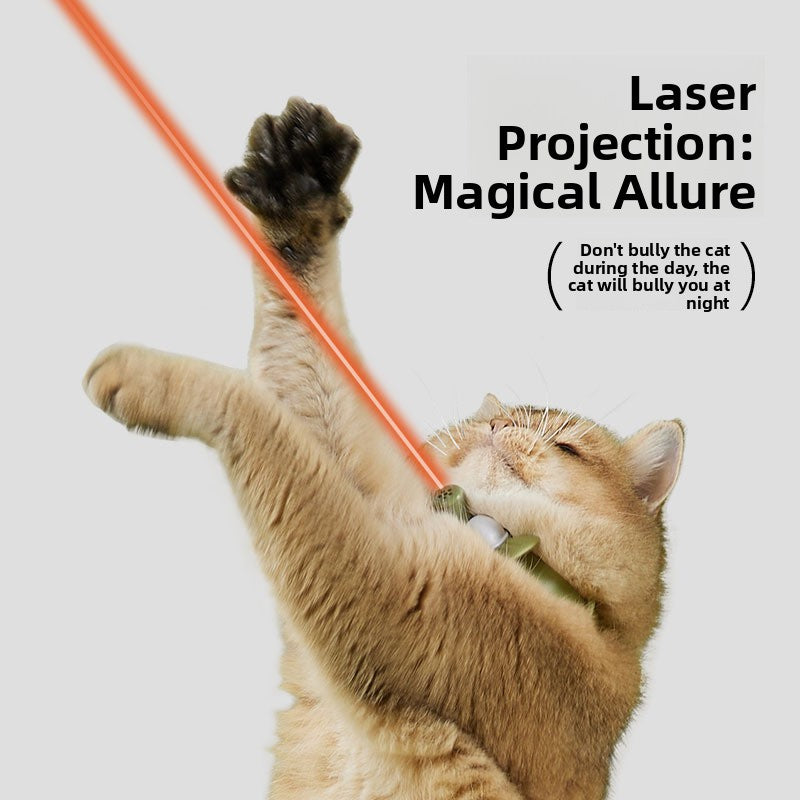Automatic Infrared Cat Laser Collar Toy