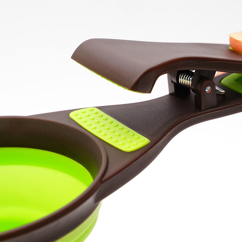 Foldable Silicone Pet Food Bowl