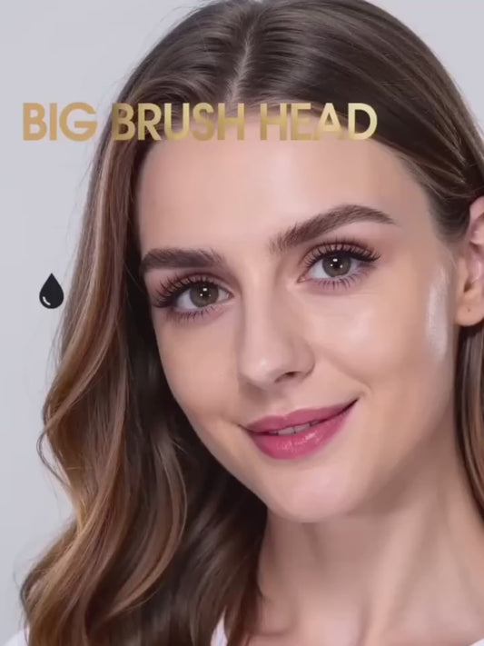 4D Black Mascara Thickening Lengthening Waterproof Fiber Mascara Long Lasting Eyelash Makeup Waterproof Liquid Fiber Mascara