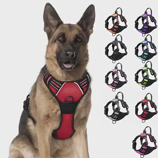 Reflective Adjustable Breathable Ves Chest Strap for Small Medium Large Dogs Pet Dog Harness Cat Puppy Collar Dog Accessoires